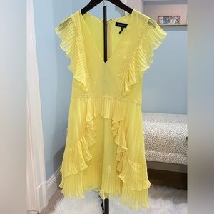 BCBGeneration Lemon Ruffle Dress
So pretty on!